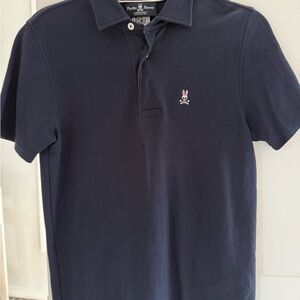 Psycho Bunny Men's Navy Polo Shirt
